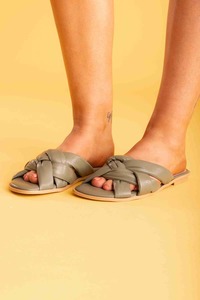 Slides: Mimi Sandal Khaki