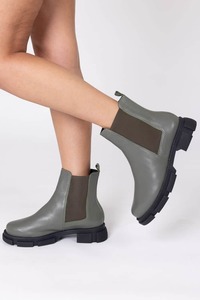 Dahlia Boots Khaki
