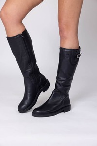 Valentina Long Boots Black