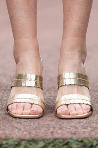 Kyla Heel Gold