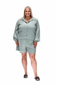 Stella Staples: Dionne Shorts Sage Green