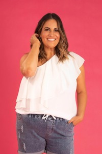 Sonya Top White