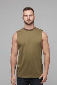 Singlets: Benji Singlet Khaki