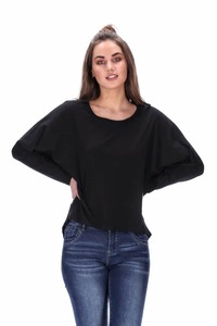 Amber Long Sleeve Top Black