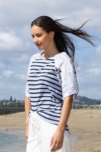 Sale Tops: Danni T Shirt Blue