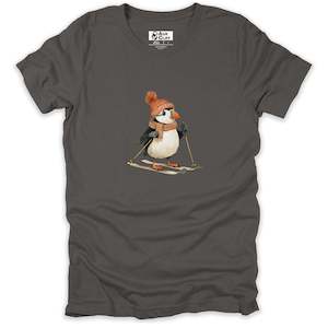 Trailblazer Puffin Skiing T-shirt