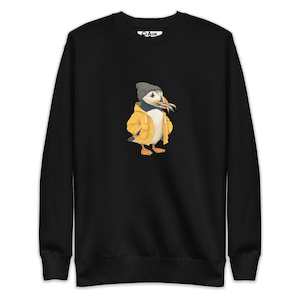 Best Seller Sweatshirts: Captain Puffin Catch Sweatshirt