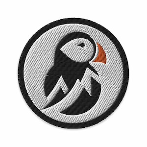 Trailblazer Puffin Embroidered Patch