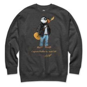 Captain Puffin™ “The Rock Band Rebel” Sweatshirt