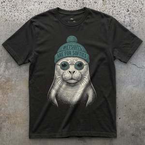 All: Wetsuits Are for Softies, Harbour Seal T-shirt