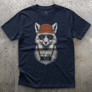 All: Claimed the Best Hide, Fox in a Corduroy Cap T-shirt