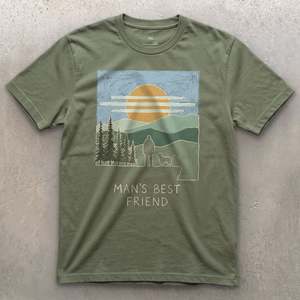 Dogs: Man's Best Friend, Cliff at Sunrise T-shirt
