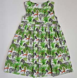 auntie and me: Zip Dress - Zebras