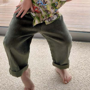 Trousers: Corduroy