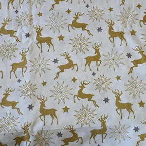 Shorts: Shorts - Gold Reindeer (PRE-ORDER please allow up to 14working days)