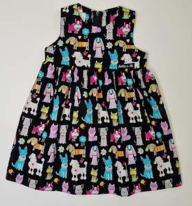 Clearance: Zip Dress - Dogs and Cats can be friends