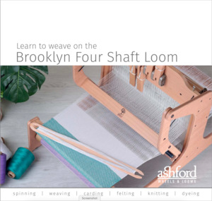 tutorials: Learn to weave on the Brooklyn Four Shaft Loom - Digital PDF