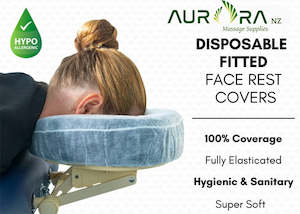 Sheets And Covers 1: Disposable Fitted Face Cradle Covers Box x 50