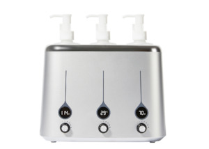 Therapist Aids: 3 Bottle Massage Oil Warmer