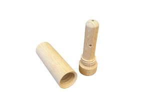 Accessories: Bamboo Aromatherapy Nasal Inhaler stick with cotton blank
