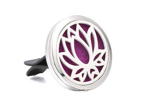 Accessories: Car Aromatherapy Diffuser /Lotus Flower/ Vent Essential Oil Diffuser + 10 Pads