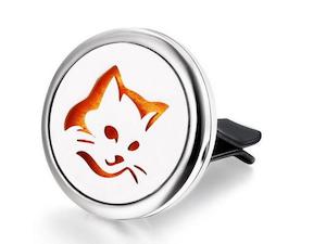 Accessories: Car Aromatherapy Diffuser / Cat Face / Vent Diffuser / Essential Oil Diffuser