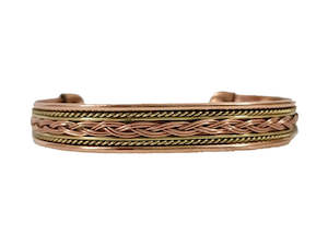 Copper: Copper Bracelet - Braided