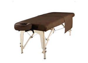 Sheets And Covers 1: CHOCOLATE ONLY CLEARANCE Massage Table Flannel Sheet Set 3 pce