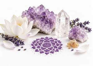 Chakra Essential Oil Blends: Crown Chakra Essential Oil Blend