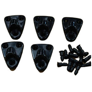 Accessories: Bunji/Rope Holden Triangle Hook Replacements With Pins - Pack of 5