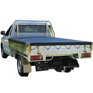 Standard Tray Covers: Continuous Rope Tray Tonneau Cover To Fit Triple M ELA Tray 2400 x 1712mm