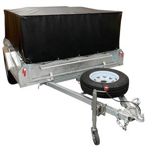 Universal Cage Trailer Tonneau Cover To Fit 6 x 4 x 2 Foot Cage Trailers