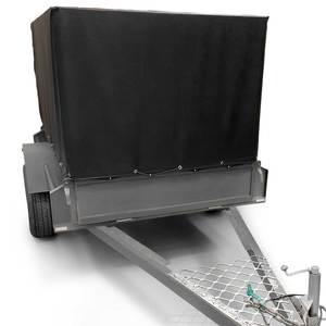 Universal Cage Trailer Tonneau Cover To Fit 6 x 4 x 3 Foot Cage Trailers