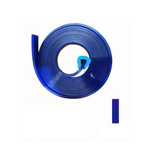 Squeegees: Urethane Squeegee Blade 3.66m Roll 85 Blue