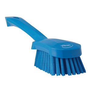 Screens: Vikan 41903 Washing Brush for Heavy Duty, 270mm, Blue