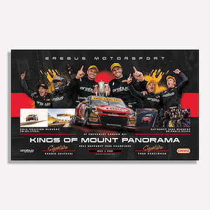 Erebus Motorsport - Kings of Mount Panorama - 2024 Bathurst 1000 Champions Signe&hellip;