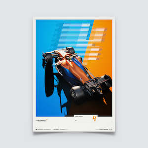 McLaren Formula 1 Team - Lando Norris - 2021 Limited Edition Print