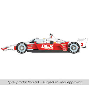 Pre Order: 1:18 Team Penske #3 DEX Imaging Dallara Chevrolet IndyCar (Pre-Order)