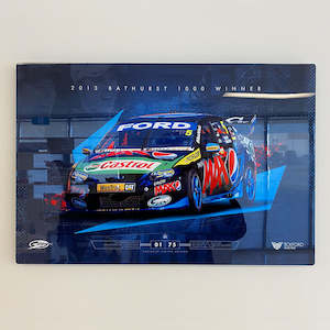 Metal Wall Panels: Ford Performance Racing 2013 Bathurst 1000 Winner Limited Edition Metal Wall Panel (Pre-Order)