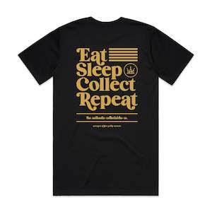 Merchandise: Eat Sleep Collect Repeat Tee