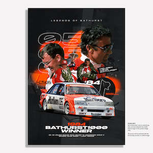 Stuffing Fillers: 1984 Bathurst 1000 Winner Poster