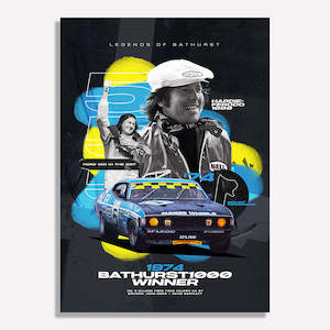 Stuffing Fillers: 1974 Bathurst 1000 Winner Poster