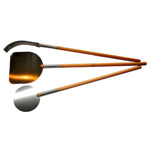 Products: Pizza Peel, Ash Rake & Turning Tool Set (Residential) - Made In NZ - Authentic Oven