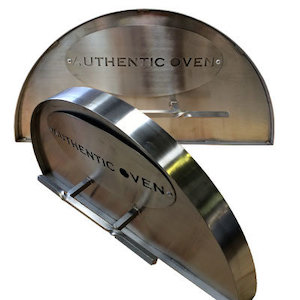 Stainless Steel Insulated Pizza Oven Door - Made In NZ - Authentic Oven