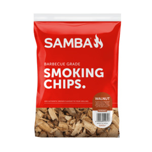 Products: Samba Smoking Chips - Walnut (CLEARENCE) - 3L - Authentic Oven