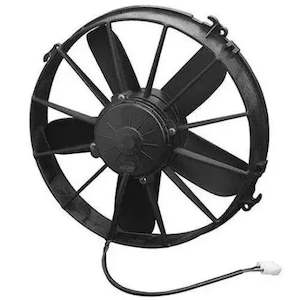 Spal: SPAL High-Performance Pusher Fan - 12" Straight 24V - 1711 CFM - 7.4Amps, (EF3625)