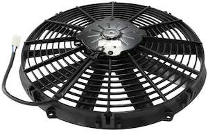 SPAL Thermo Pusher Fan - 10" Straight 12V - 647 CFM - 6.4Amps, (EF3503)
