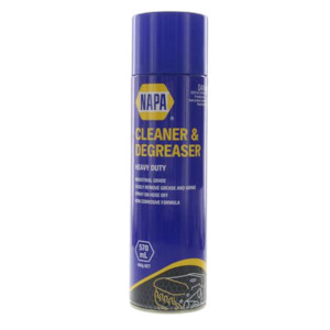 NAPA Degreaser NZ – Heavy Duty Cleaner & Degreaser 400g Aerosol for Cars, Bikes, and Boats
