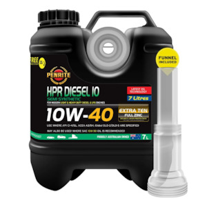 Napa: Oil for Car – Penrite HPR Diesel 10 Semi Synthetic 10W-40 Engine Oil 7L