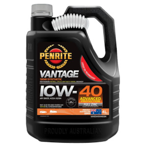 Oil for Car – Penrite Vantage Semi Synthetic 10W-40 Engine Oil 4L
